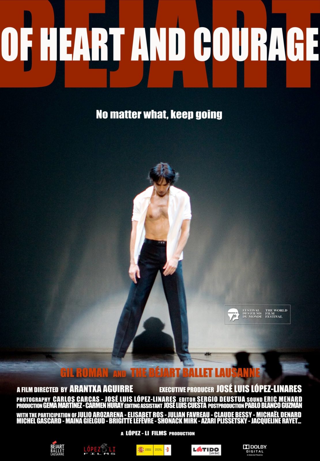 BEJART BALLET LAUSANNE, OF HEART AND COURAGE - Latido Films